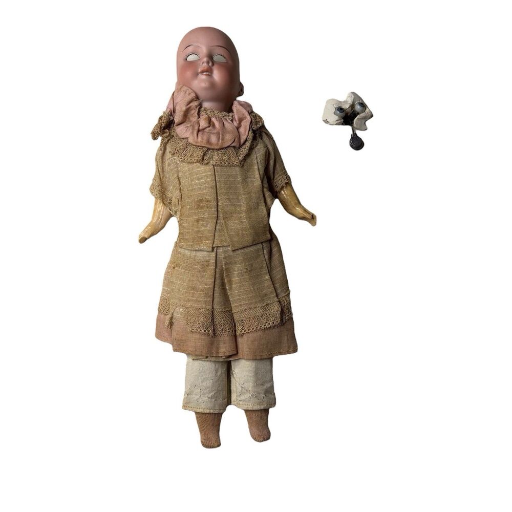 Antique Bisque Doll by Armand Marseille AM 2/0/M Girl Made Germany eyes detached